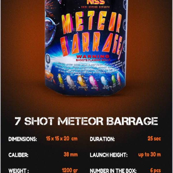 چلچله 7 شوت 1/5 اینچ رنگی